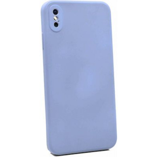 Bodycell Square Liquid Silicon Case iPhone X/XS Light  Blue