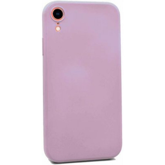 Bodycell Square Liquid Silicon Case iPhone XR Light Violet