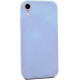 Bodycell Square Liquid Silicon Case iPhone XR Light Blue