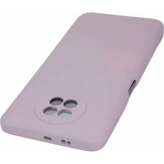 Bodycell Square Liquid Silicon Case Xiaomi Note 9 5G/9T Light Violet