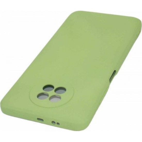 Bodycell Square Liquid Silicon Case Xiaomi Note 9T/Note 9 5G Light Green