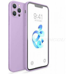 Bodycell Square Liquid Silicon Case iPhone 13 Pro  Light Violet