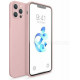 Bodycell Square Liquid Silicon Case iPhone 13 Pro  Pink