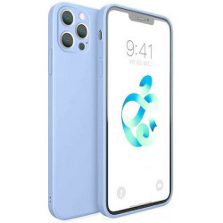 Bodycell Square Liquid Silicon Case iPhone 13 Pro  Light Blue