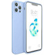 Bodycell Square Liquid Silicon Case iPhone 13 Pro  Light Blue