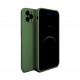 Bodycell Square Liquid Silicon Case iPhone 11 Pro Max Dark Green