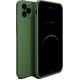 Bodycell Square Liquid Silicon Case iPhone 11 Pro Max Dark Green