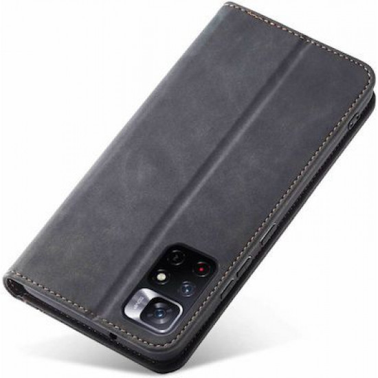 Bodycell Book Case Pu Leather Xiaomi Note 11T/Note 11s 5G/Poco M4 Pro 5G  Black