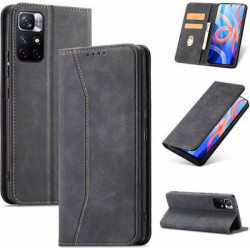 Bodycell Book Case Pu Leather Xiaomi Note 11T/Note 11s 5G/Poco M4 Pro 5G  Black