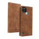 Bodycell Book Case Pu Leather Realme C21Y/C25Y Brown