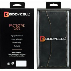 Bodycell Book Case Pu Leather Xiaomi Redmi 10/Note 11 4G Black