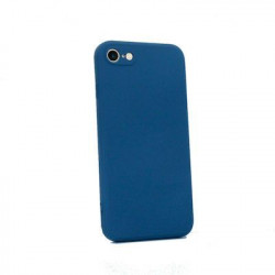Bodycell Square Liquid Silicon Case iPhone 7/8/SE Dark Blue