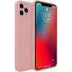 Bodycell Square Liquid Silicon Case iPhone 11 Pro Max Pink