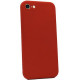Bodycell Square Liquid Silicon Case iPhone 7/8/SE Red