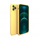 Bodycell Square Liquid Silicon Case iPhone 11 Pro Max Yellow