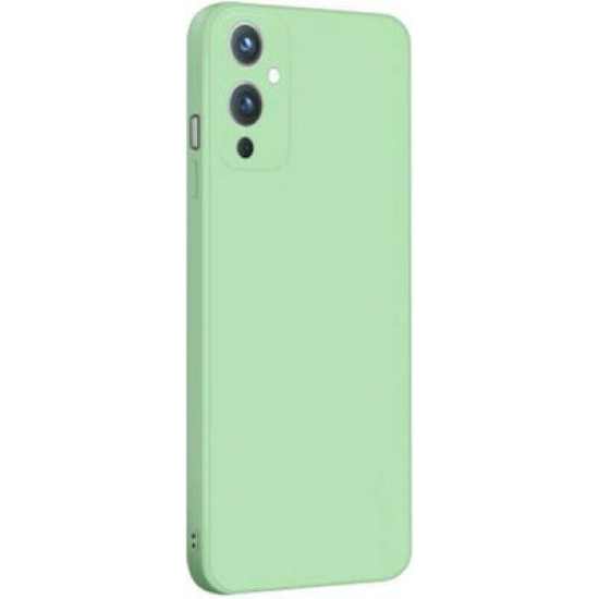 My Colors Liquid Silicon For OnePlus 9 Light Green