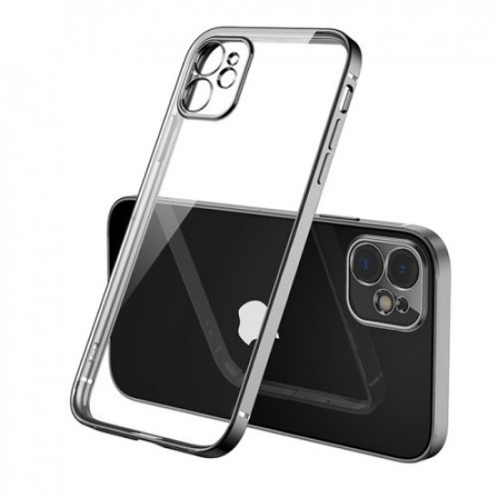 Bodycell Back Cover HD Clear For iPhone 13 mini Black