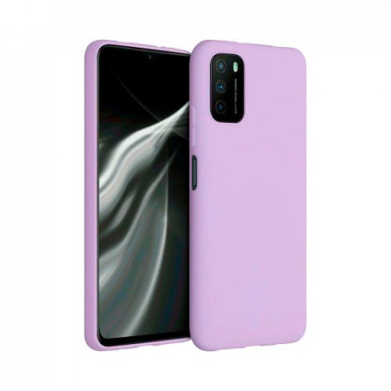 My Colors Liquid Silicon For Xiaomi Poco M3 Light Violet