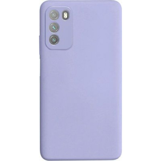 My Colors Liquid Silicon For Xiaomi Poco M3 Light Violet