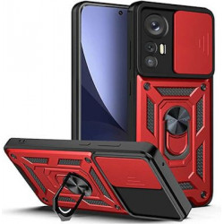 Bodycell Armor Slide Cover Case Xiaomi 12 Pro Red