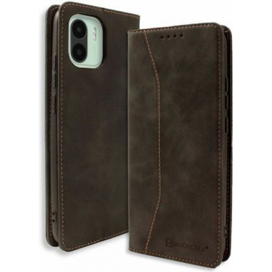 Bodycell Book Case Pu Leather Xiaomi Redmi A1 Black