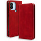 Bodycell Book Case Pu Leather Xiaomi Redmi A1+/A2+ Red