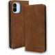 Bodycell Book Case Pu Leather Xiaomi Redmi A2 Brown