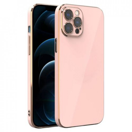 Bodycell Gold Plated Silicon iPhone 12 Pro Max Pink