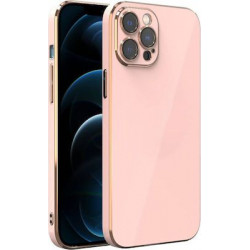 Bodycell Gold Plated Silicon iPhone 12 Pro Max Pink
