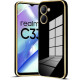 Bodycell Gold Plated Silicon Realme C33 Black