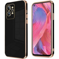 Bodycell Gold Plated Silicon Realme GT 2 Pro Black