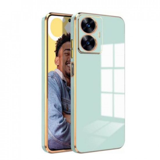 Bodycell Gold Plated Silicon Realme C55 Mint Green