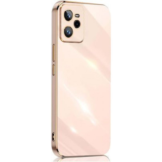 Bodycell Gold Plated Silicon Realme C35 Pink