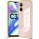 Bodycell Gold Plated Silicon Realme C33 Pink