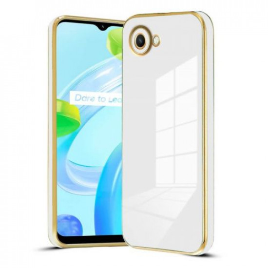 Bodycell Gold Plated Silicon Realme C30 White