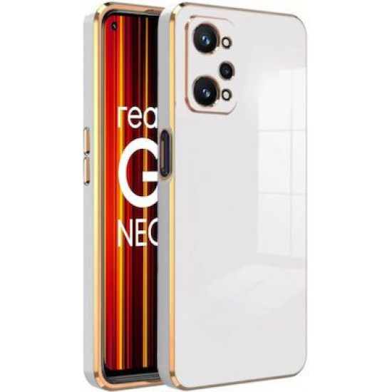 Bodycell Gold Plated Silicon Realme GT Neo 2 5G White