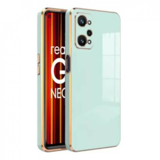 Bodycell Gold Plated Silicon Realme GT Neo 2 5G Mint Green