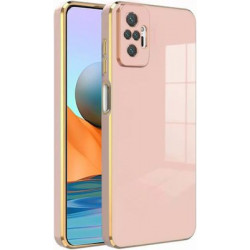 Bodycell Gold Plated Silicon Xiaomi Note 10 Pro 4G Pink