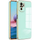 Bodycell Gold Plated Silicon Xiaomi Note 10/10s 4G Mint Green