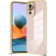 Bodycell Gold Plated Silicon Xiaomi Note 10/10s 4G Pink