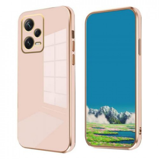 Bodycell Gold Plated Silicon Xiaomi Note 12 Pro Plus 5G Pink