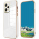 Bodycell Gold Plated Silicon Xiaomi Note 12 Pro Plus 5G White