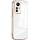 Bodycell Gold Plated Silicon Xiaomi Note 12s White