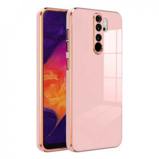 Bodycell Gold Plated Silicon Xiaomi Note 8 Pro Pink