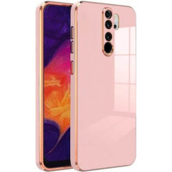 Bodycell Gold Plated Silicon Xiaomi Note 8 Pro Pink