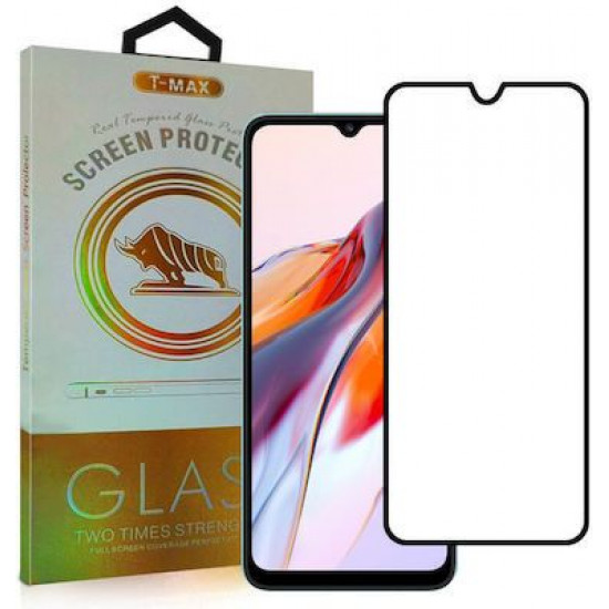 T-Max Full Face Temp.Glass For Xiaomi Redmi 12C