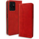 Bodycell Book Case Pu Leather Xiaomi Note 12 4G Red