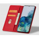 Bodycell Book Case Pu Leather Xiaomi Note 12 4G Red