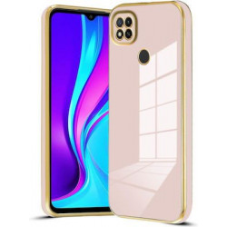 Bodycell Gold Plated Silicon Xiaomi Redmi 10A/9C Pink