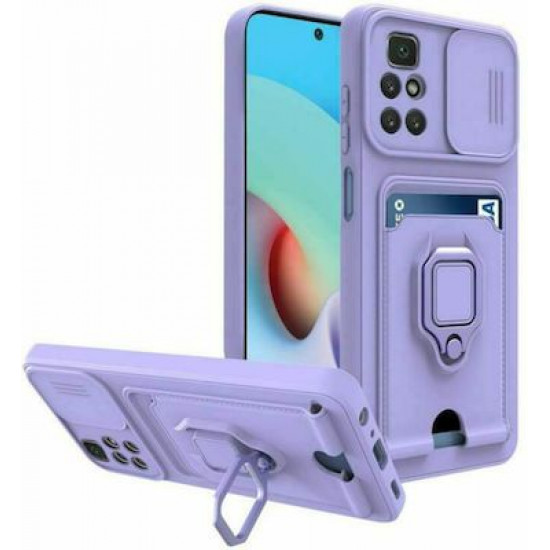 Bodycell Multifunction Case Με Κορδονι Xiaomi Note 12 4G Purple